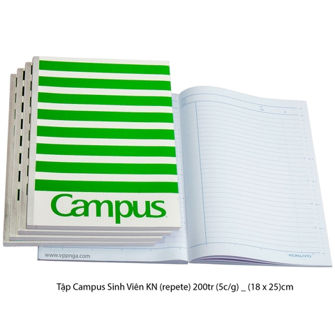 Tập Campus Sinh Viên KN (repete) 200tr (5c/g)