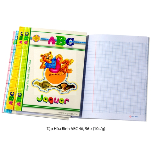 Tập Hòa Bình ABC 4ô ly, 96tr (10c/g)