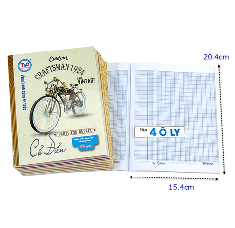 Tập Tân Việt Phát, Cổ Điển, PiPi 4ô ly 96tr (10c/g)