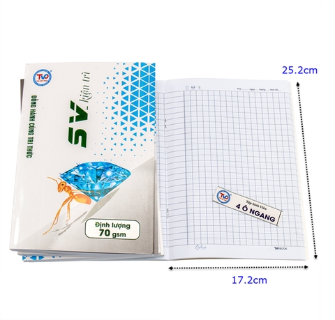Tập Tân Việt Phát, Sinh viên 4 ô ngang, 200tr (5c/g) ĐL 70gsm