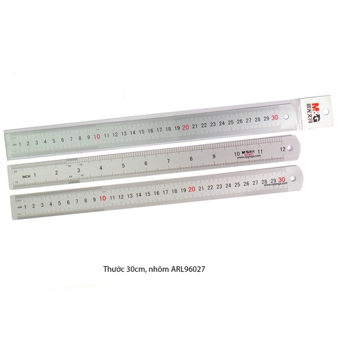 Thước 30cm, nhôm ARL96027