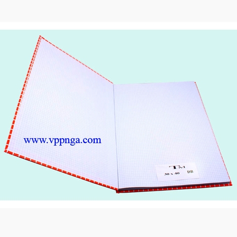 Sổ carô TM (30x40)cm, dày ĐB