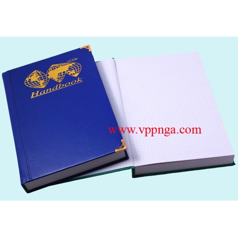 Sổ da Handbook TM (16x23.5)cm, dài ĐB (420tr)