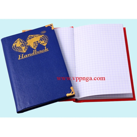 Sổ da Handbook TM (10x16)cm, nhỏ (120tr)