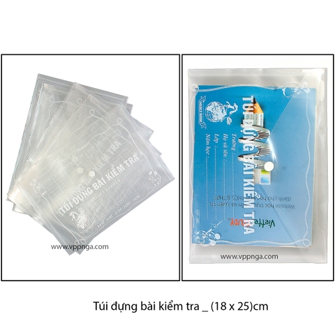 Túi đựng bài kiểm tra