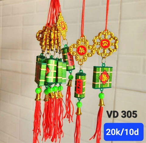 Mặt {mai, nơ} + bánh chưng, bánh tét _10d/b (VD305) (2561305) (HÀNG NEW 2025)