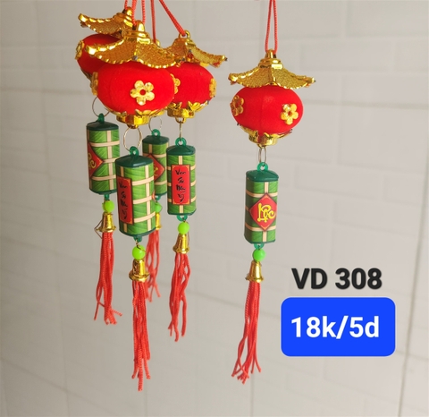 Đèn nóc nhà 30ly bánh tét _5d/b (VD308) (2561308) (HÀNG NEW 2025)