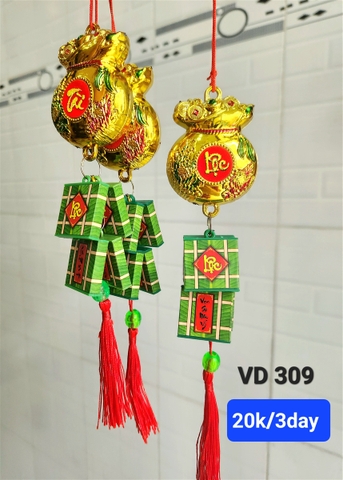 Túi vàng 60ly bánh chưng _3d/b (VD309) (2561309) (HÀNG NEW 2025)