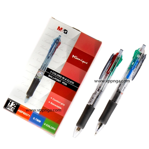 Viết bi bấm 4 màu ABP80371