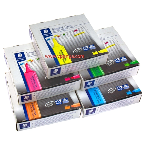 Viết dạ quang Staedtler 364 (10c/h), lá