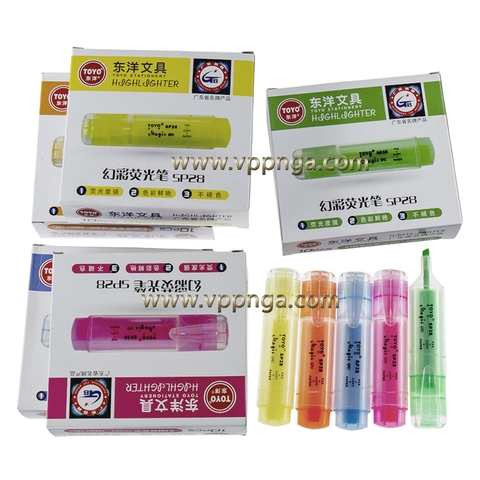 Viết dạ quang Toyo SP28 (10c/h), lá