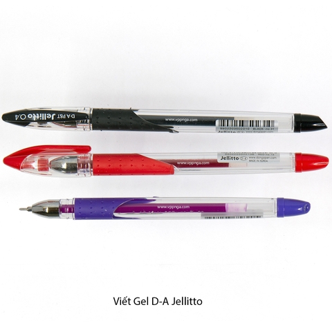 Viết Gel D-A Jellitto, tím