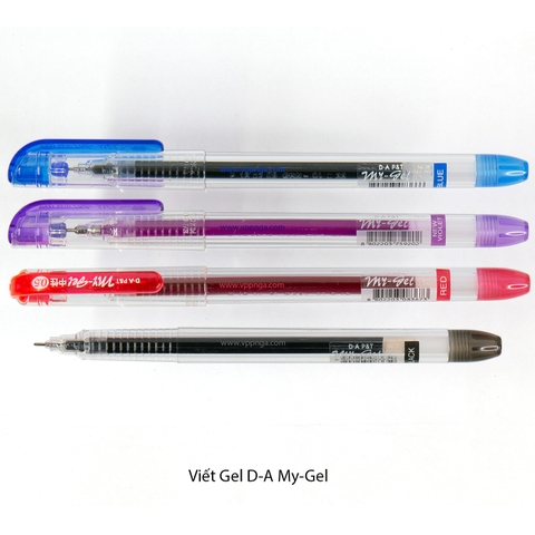 Viết Gel D-A My-Gel, đen