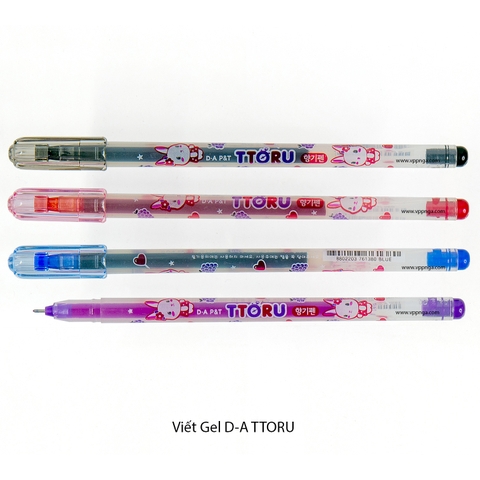Viết Gel D-A TTORU, đen