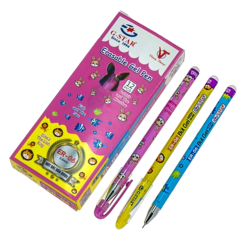 Viết Gel xóa ER-06, tím