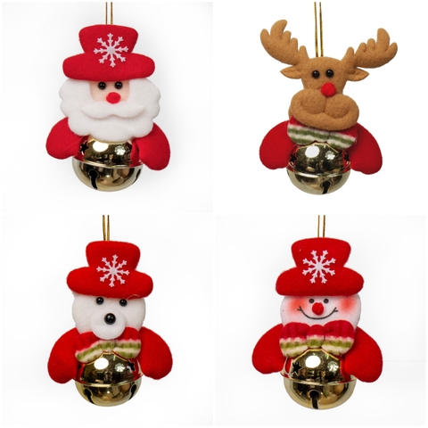 Gấu Nhỏ Đính Chuông W1-20 (7x10)cm