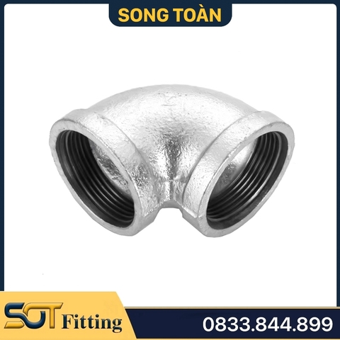 Co / Cút 90 Độ Ren Trong Sắt Mạ Kẽm: Đáng Tin Cậy Và Bền Bỉ