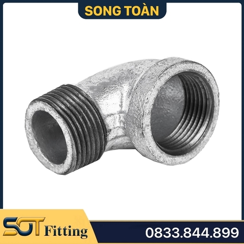 Co Điếu Ren Trong Ren Ngoài Sắt Mạ Kẽm - Giải Pháp Kết Nối Tin Cậy