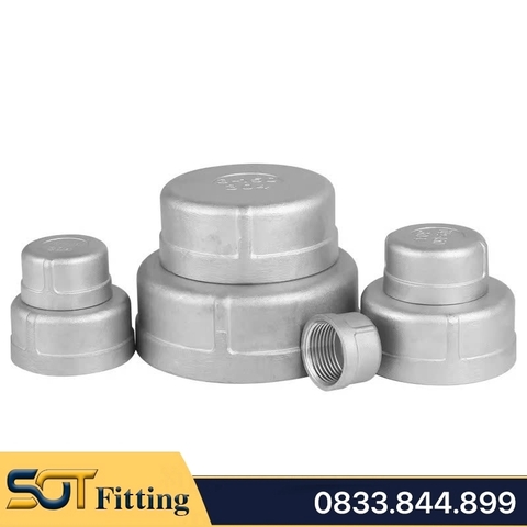 Đầu Bịt / Nút Bít Ren Trong Inox 304: Chất Lượnag Cao, Bền Bỉ và An Toàn