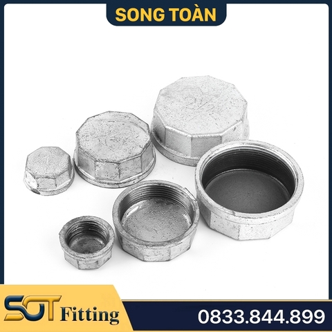 Đầu Bịt / Nút Bít Ren TrongSắt Mạ Kẽm - Ứng Dụng Trong Công Nghiệp