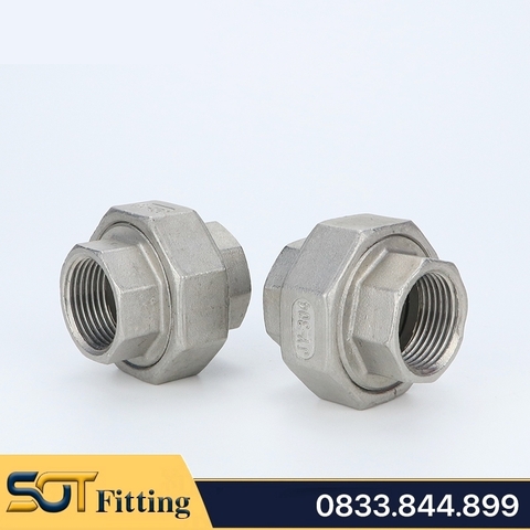 Đầu Nối Rắc Co Ren Trong Inox 304: Độ Bền Cao, Chống Ăn Mòn Tối Ưu