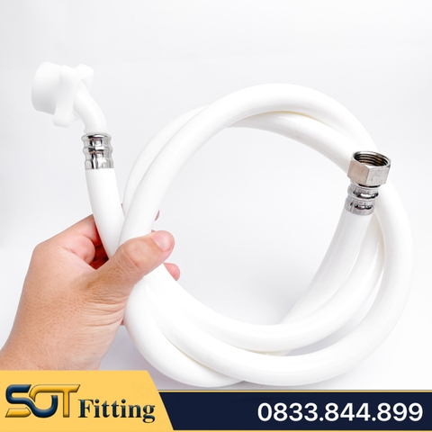 Dây Nhựa Cấp Nước Máy Giặt Ren Trong 21 (1/2 Inch) - Dài 150 cm