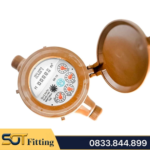 ĐỒNG HỒ NƯỚC NHỰA MI - PLASTIC WATER METER