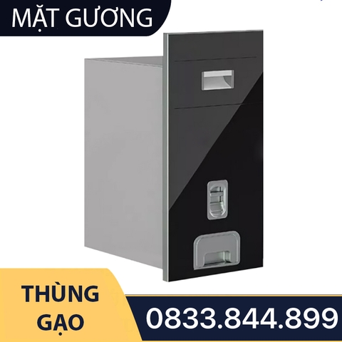 Thùng Gạo Mặt Gương Cao Cấp - Thương Hiệu Tủ Bếp Camryn