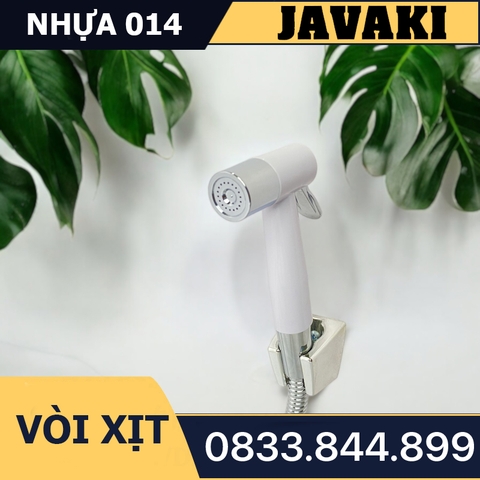 Vòi Xịt Nhựa 014 Gắn Bồn Cầu Bệt Vệ Sinh - Thương Hiệu JAVAKI