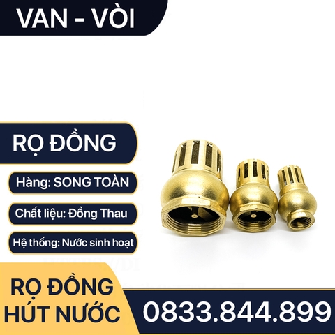 Lúp pê Đồng, Rọ Đồng Hút Nước - Đồng Thau