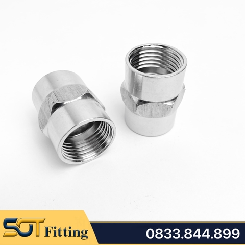 Măng Sông Hợp Kim 2 Ren Trong 21 Tiêu Chuẩn BSP - Giá Rẻ