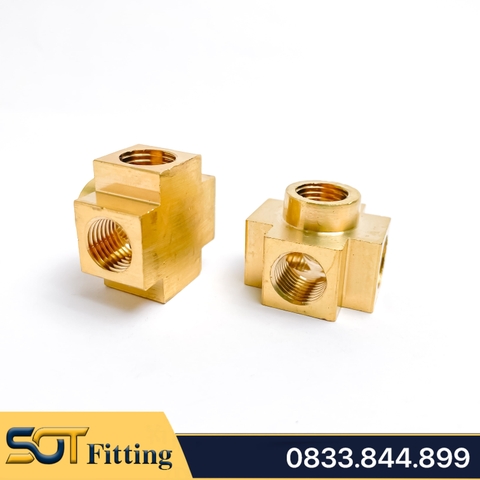 Chia 5 Ren Trong / Nối Ngã 5 Đồng Thau - Bền Bỉ, Chống Ăn Mòn