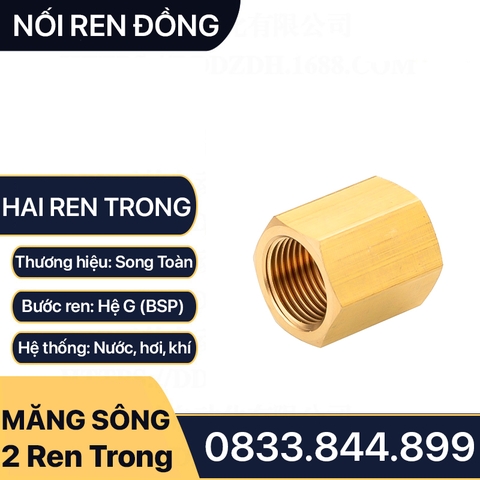 Măng Sông Thau Đều Hai Ren Trong Dân Dụng BSP - Bằng đồng
