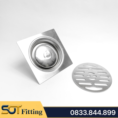 Phễu Sàn Thoát Nước 3 Lớp Chống Hôi Inox 304 – Sạch Sẽ và Bền Bỉ
