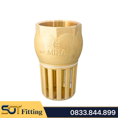 Rọ Đồng MIHA - Brass Foot Valve, Miha Brand