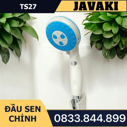 Tay 3 Chế Độ TS27 Nhựa Trắng Lắp Vào Củ Sen Tắm - Thương Hiệu JAVAKI