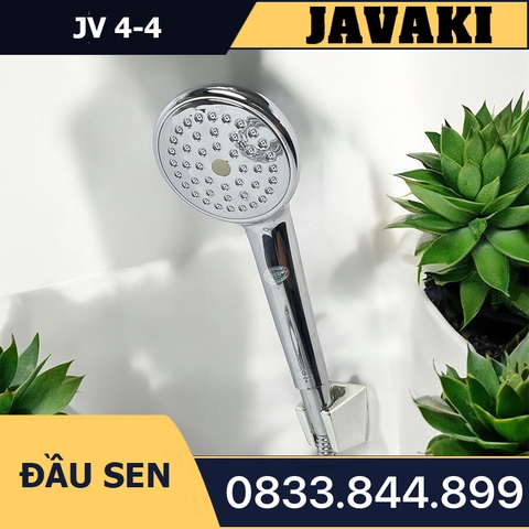 Tay JV4-4 Lắp Vào Củ Sen Tắm Mạ Crom - Thương Hiệu JAVAKI