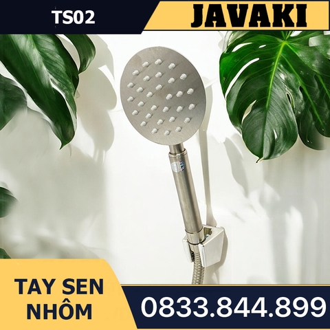 Tay TS02 Dạng Tròn SUS 304 Lắp Vào Củ Sen Tắm - Thương Hiệu JAVAKI