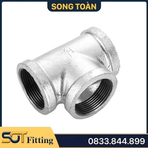 Tê Ba Đầu Ren Trong Sắt Mạ Kẽm - Sự Lựa Chọn Hoàn Hảo Cho Kết Nối