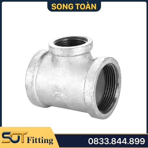 Tê Thu / T Giảm Ren Trong Sắt Mạ Kẽm - Giải Pháp Kết Nối Đáng Tin Cậy