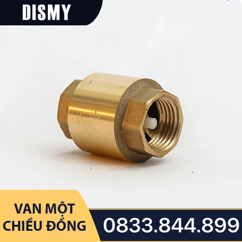 Van 1 Chiều Lò Xo Ren Đồng CP PN10 / Copper Threaded One - Way Valve
