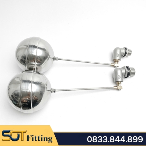 Van Phao Bóng Cát Tự Động Ngắt Nước 21 27 - Inox