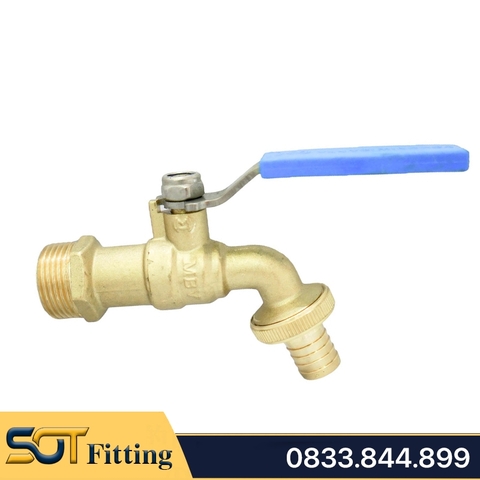 Vòi Đồng MBV Tay Gạt Inox - Brass Taps With Stainless Steel Lever Handle