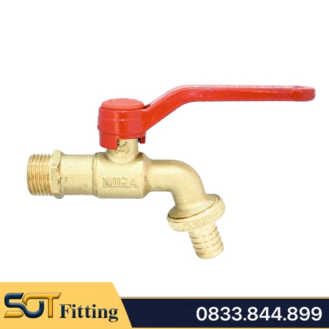 Vòi Đồng MIHA Tay Gạt Hợp Kim Nhôm - Brass Taps With Aluminium Alloy Lever Handle