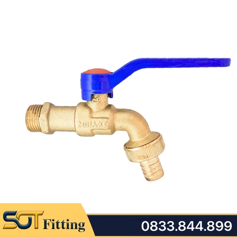 Vòi Đồng MIHA-XK Tay Gạt Hợp Kim Nhôm - Brass Taps With Aluminium Alloy Lever Handle