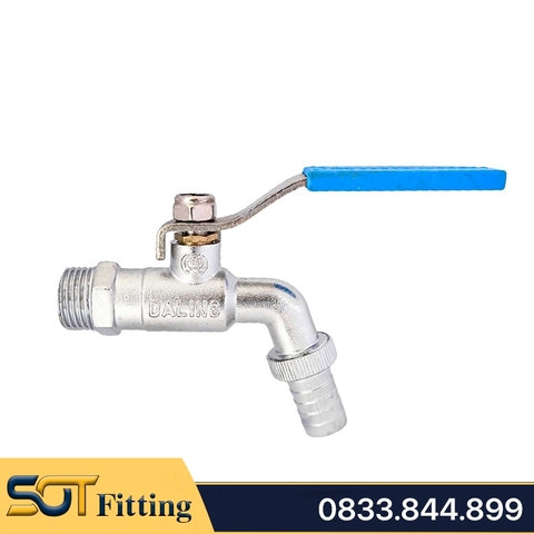 Vòi Kẽm Daling Tay Gạt Inox - Zinc Taps With Stainless Steel Lever Handle