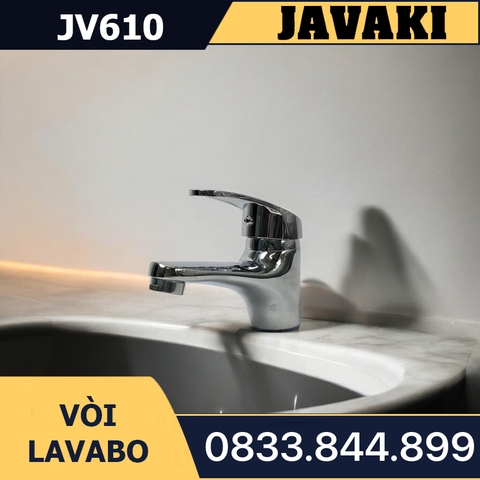 Vòi Lavabo JV610 Thân Lớn Đồng Mạ Crom Javaki | Đẳng Cấp Và Bền Bỉ Cho Không Gian Phòng Tắm