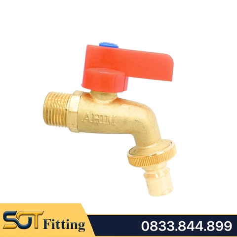 Vòi Máy Giặt MIHA Tay Gạt - Tap Washing Machine With Lever Handle