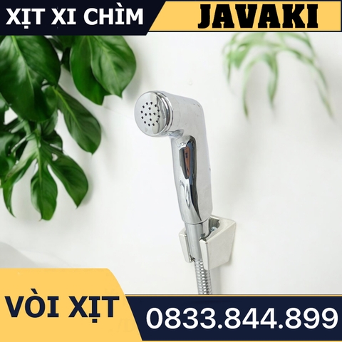 Vòi Xịt Tay Chìm Hợp Kim Gắn Bồn Cầu Bệt Vệ Sinh - Thương Hiệu JAVAKI