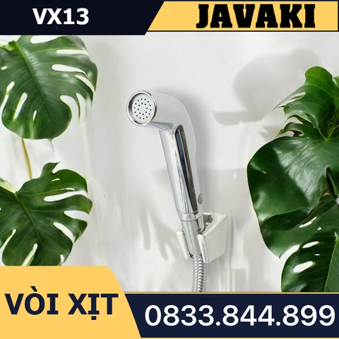 Vòi Xịt VX13 Xoay 360 Độ Nhựa Mạ Crom Gắn Bồn Cầu Bệt Vệ Sinh - Thương Hiệu JAVAKI